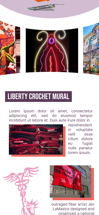 Contemporary editorial — art-focused stop